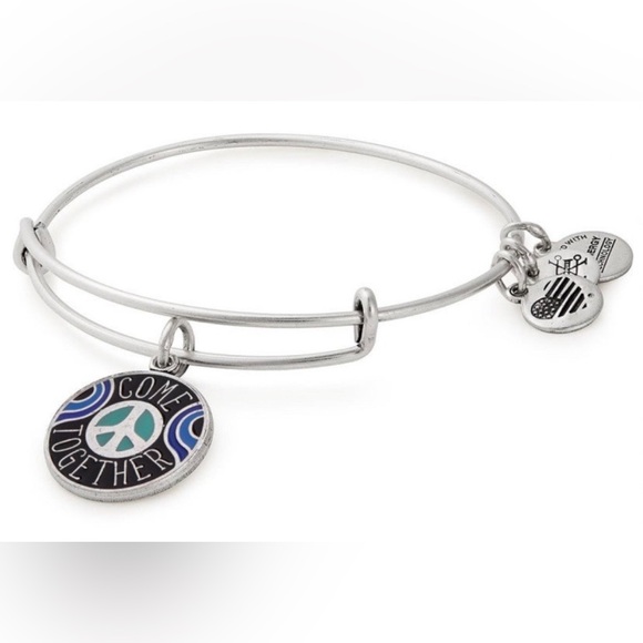 Alex and Ani Jewelry - 💙ALEX AND ANI💙Come Together Charm Bangle in Rafaelian Silver w/Gift Box/NWOT